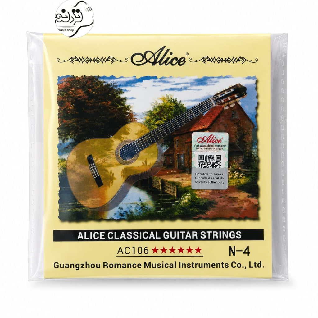 سیم تک 4 گیتار الیس Alice AC106-H-4